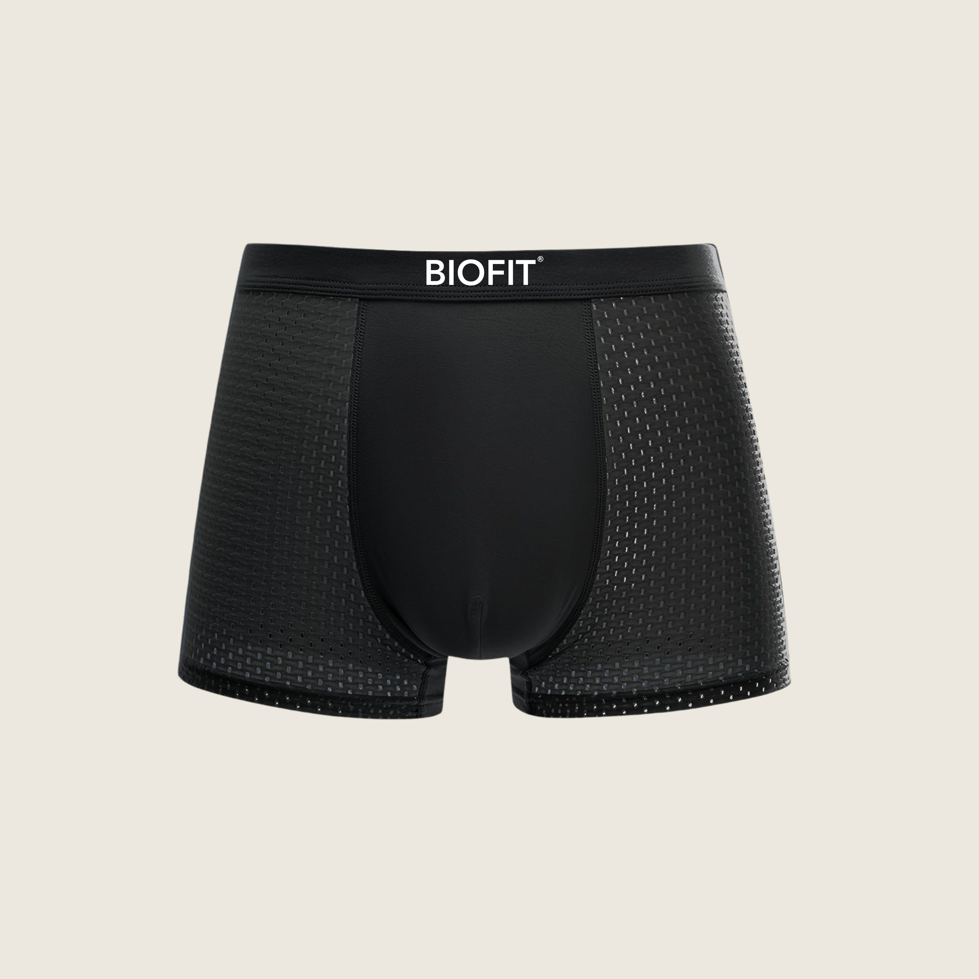 BIOFIT® Bamboe Boxershort Zwart