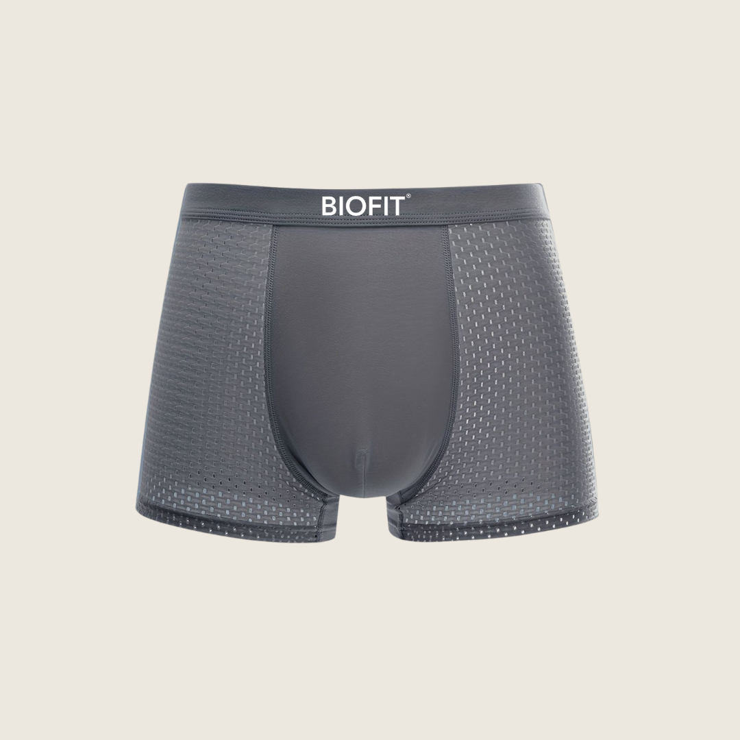 BIOFIT® Bamboe Boxershorts 5-Pack Grijs | + 5 GRATIS