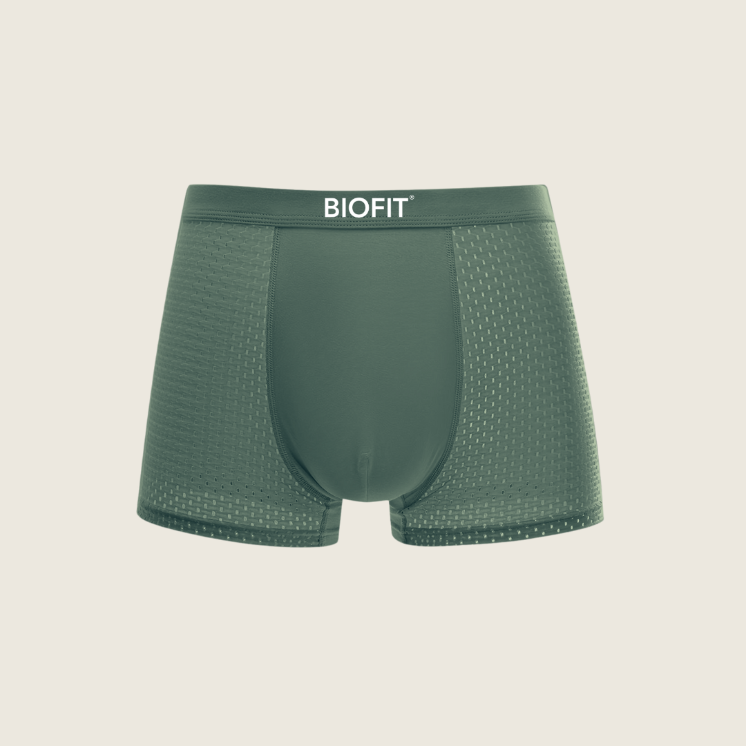 BIOFIT® Bamboe Boxershorts 5-Pack Groen | + 5 GRATIS