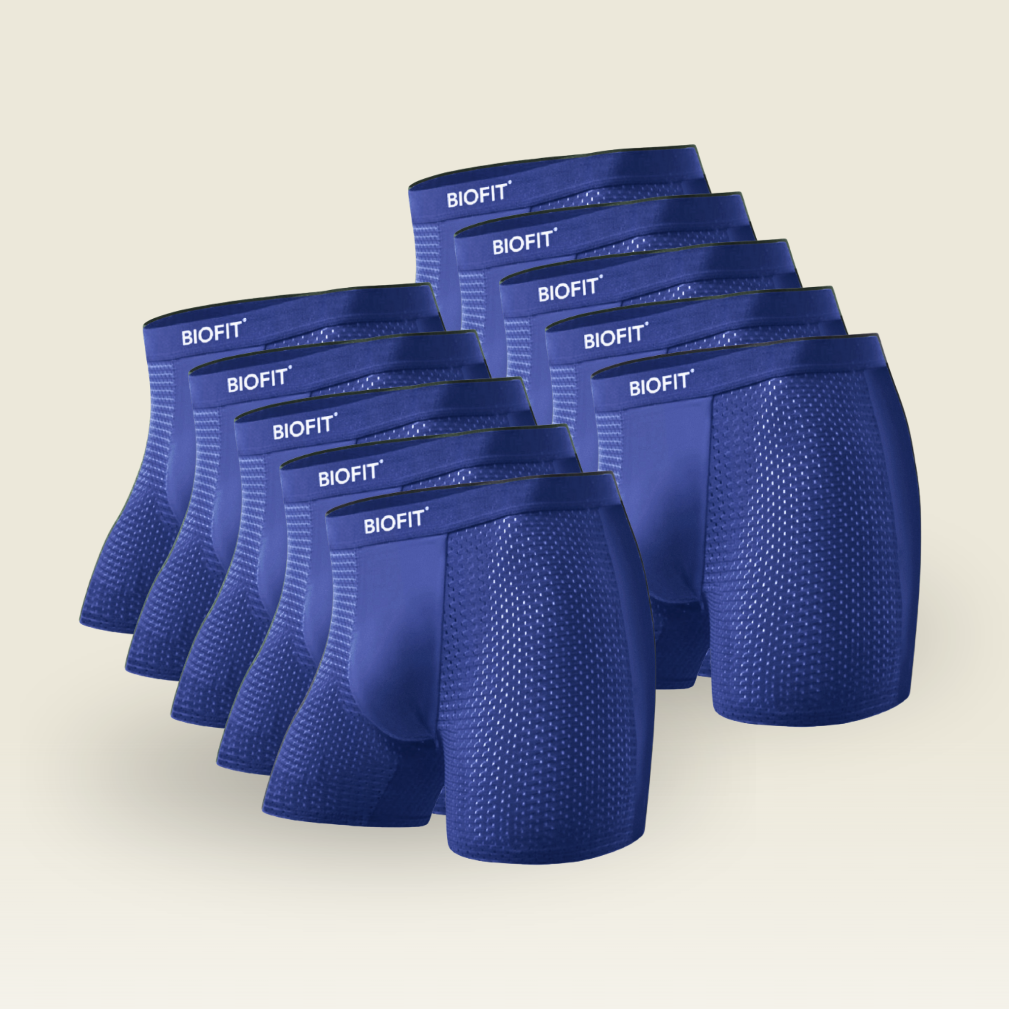 BIOFIT Essentials Boxer Briefs Blue | 5 Pack + 5 FREE