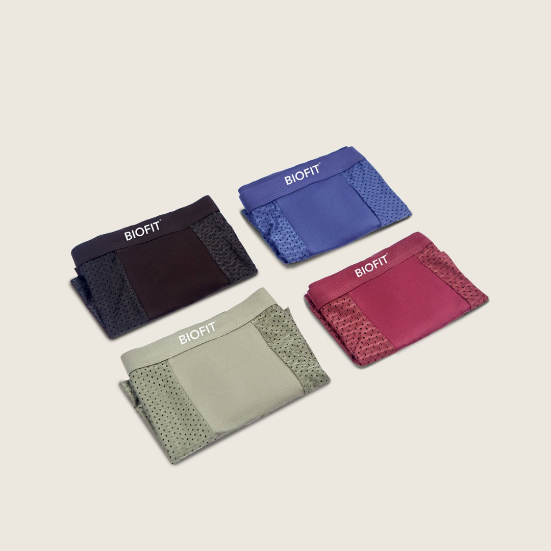 BIOFIT® Bamboo Boxers Röd