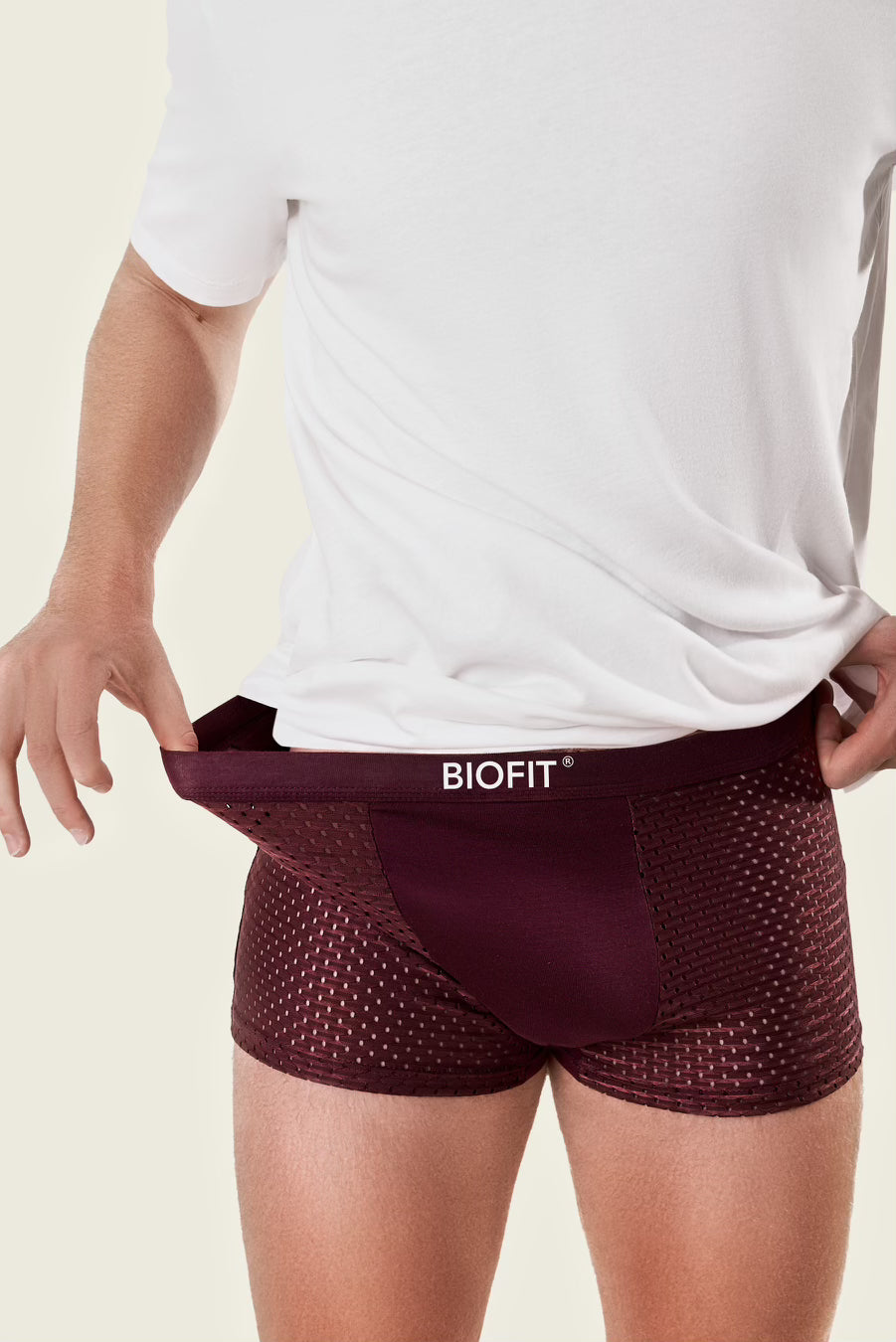 BIOFIT® Bamboo Boxers Röd