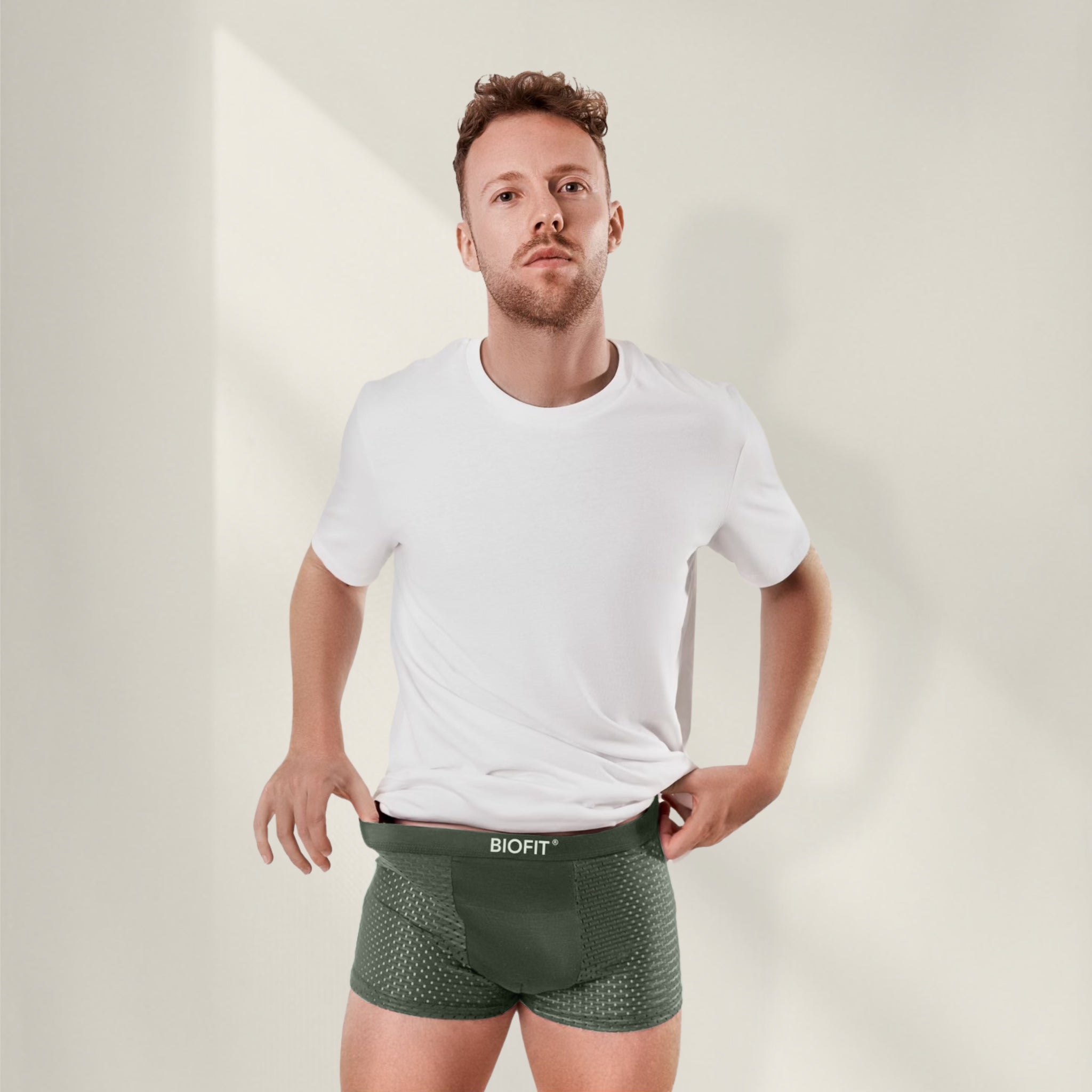 BIOFIT® Bamboe Boxershort Groen