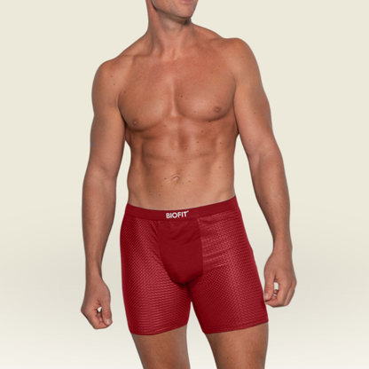 BIOFIT® Essentials Boxer Trunks Red
