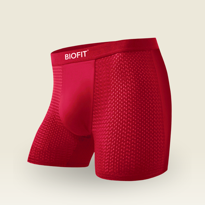 BIOFIT® Essentials Boxer Trunks Red