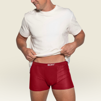 BIOFIT® Essentials Boxer Trunks Red