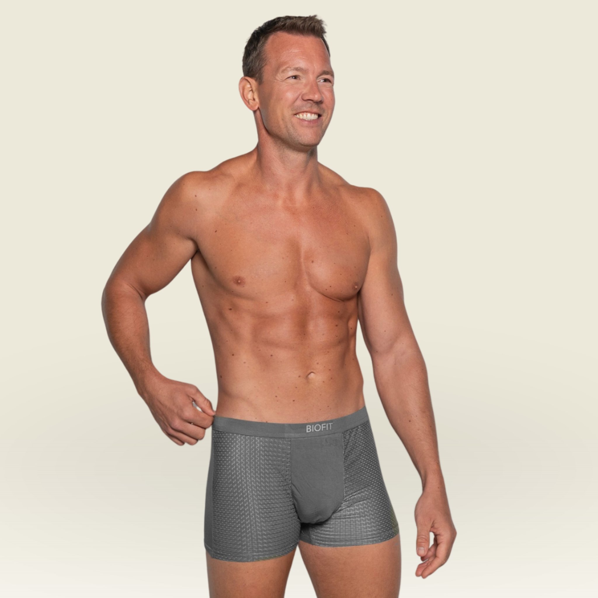 BIOFIT® Essentials Boxer Trunks Grey