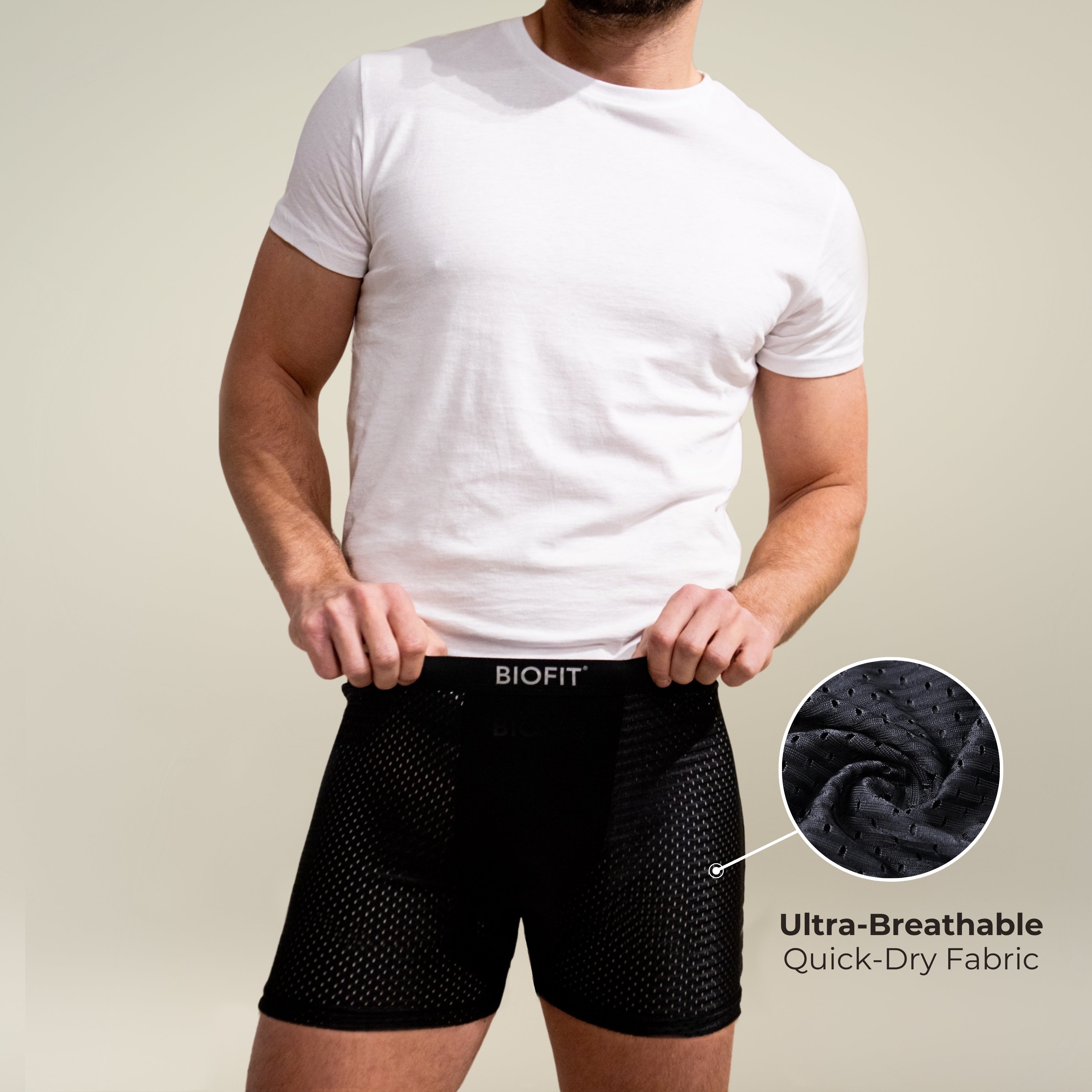 BIOFIT® Bamboo Boxers 2.0 Black