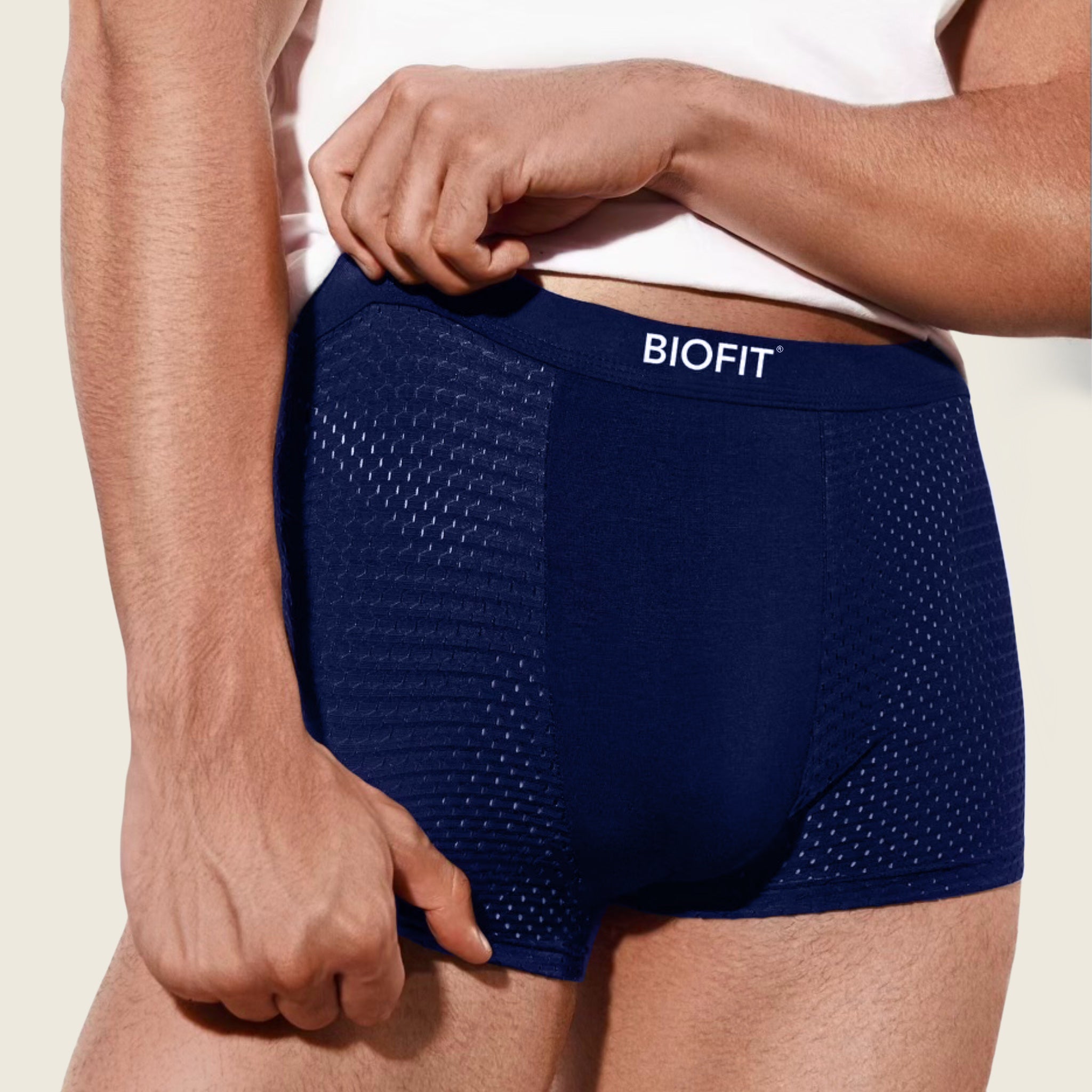 BIOFIT® Bamboo Boxers Blue