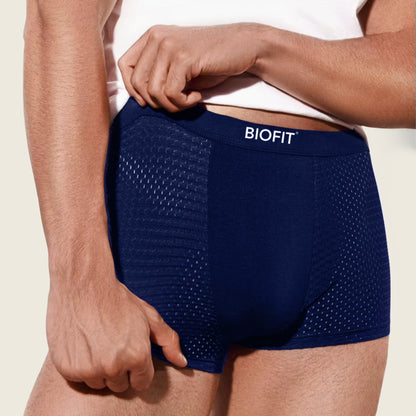 BIOFIT® Bamboe Boxershort Blauw