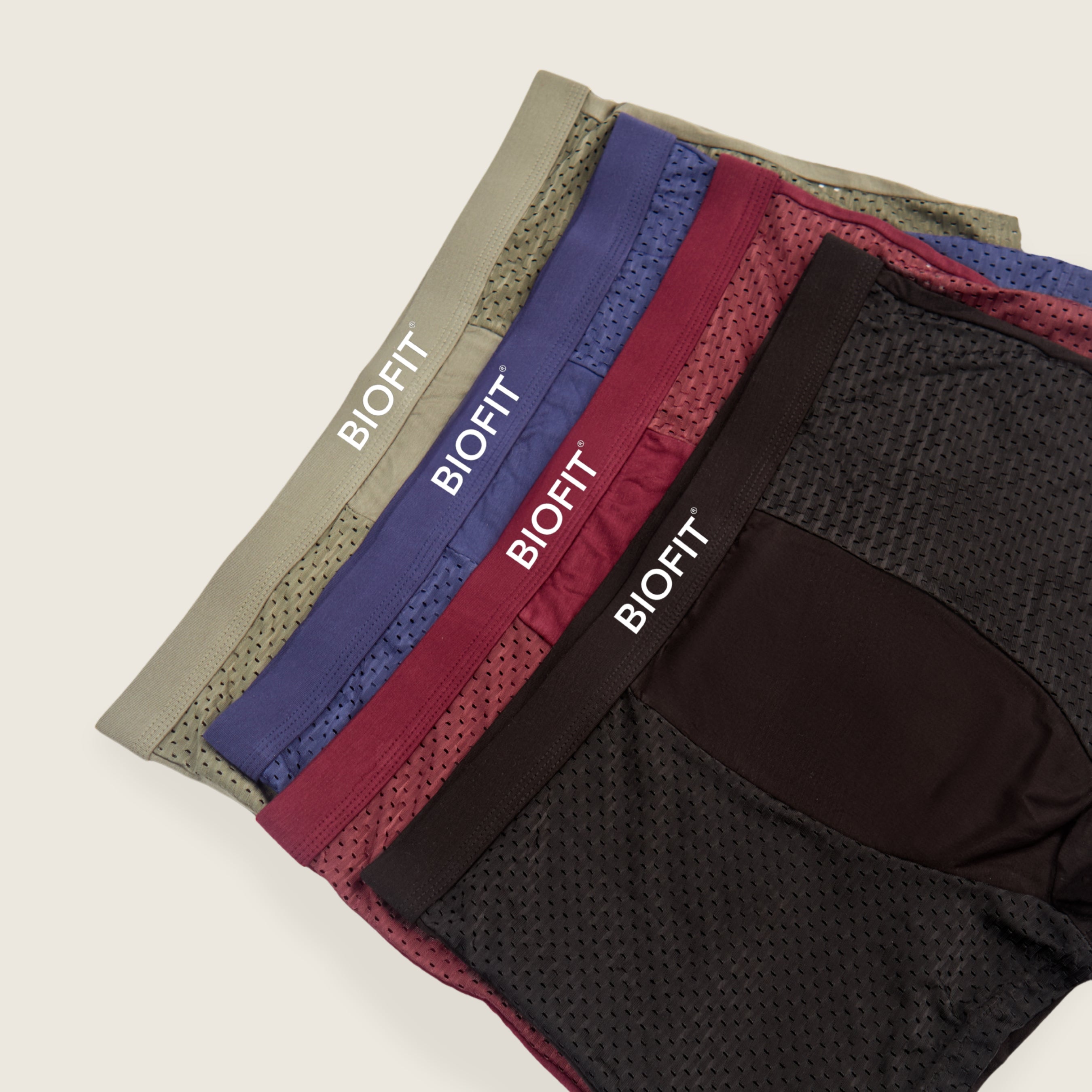 BIOFIT® Bamboo Boxers Grey